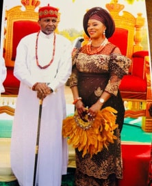 HRH Eze Chibuzor O. Ngwakwe and Ugoeze Eberechi Ngwakwe